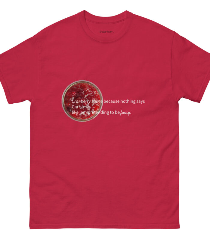 Cranberry Sauce Christmas T-Shirt