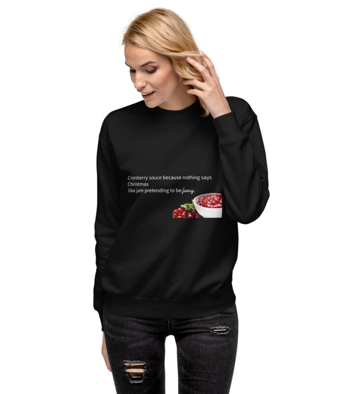 Woman Cranberry Christmas Jumper